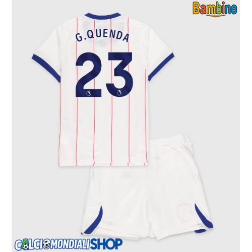 Maglie da calcio Chelsea Geovany Quenda #23 Terza Maglia Bambino 2026-27 Manica Corta + Pantaloni corti)